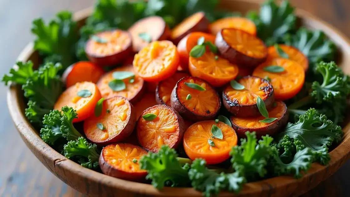 Nutritional Benefits of Sweet Potatoes and Kale