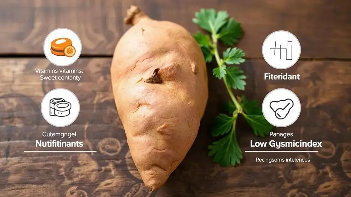 Nutritional Benefits of Sweet Potatoes
