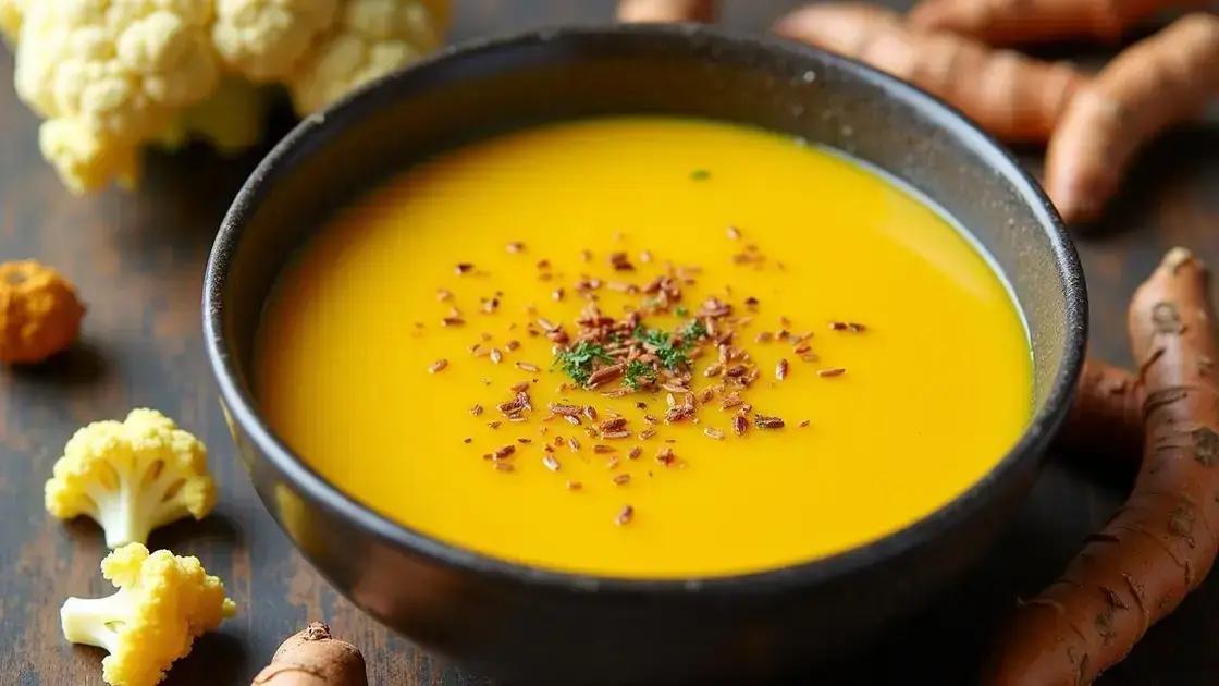 Nutritional Benefits of Turmeric and Cauliflower