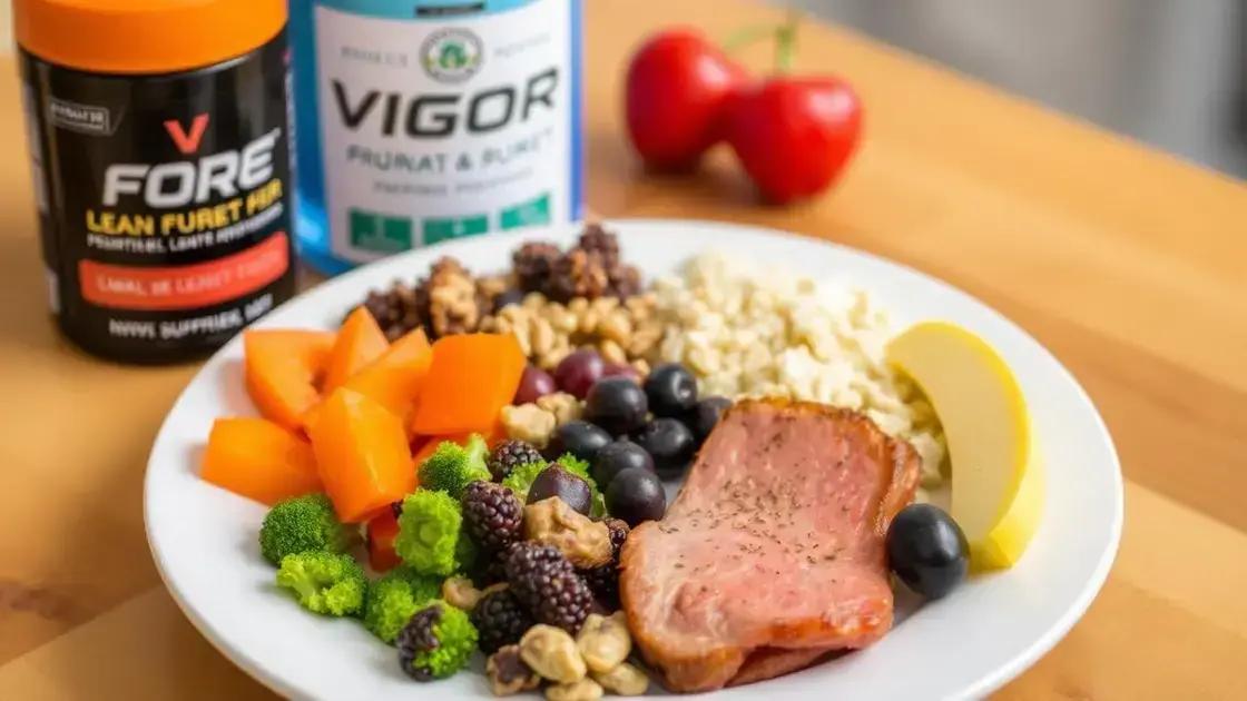 Nutritional Guidelines to Support Vigor Force