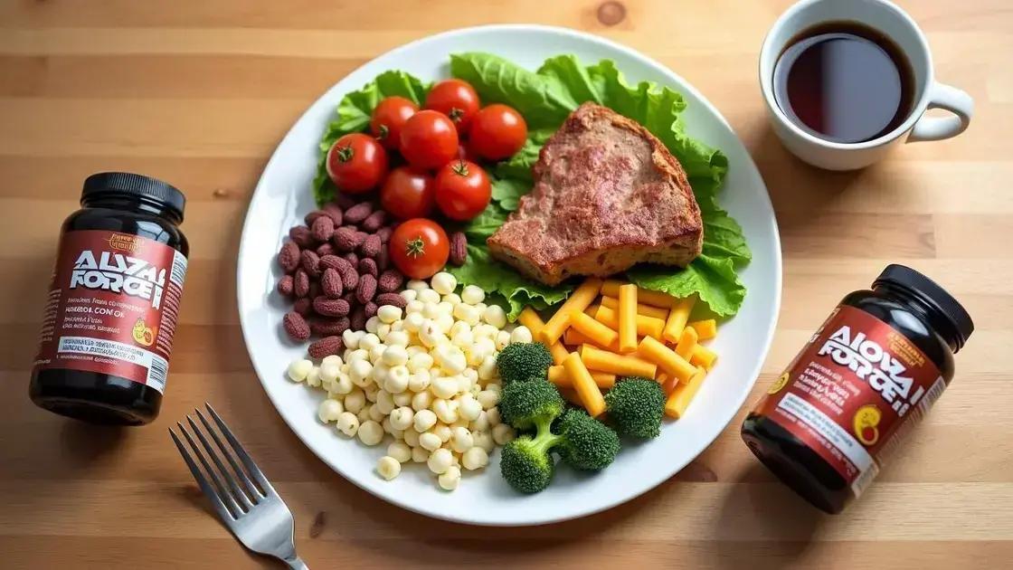Nutritional Needs While Using Alpha Force