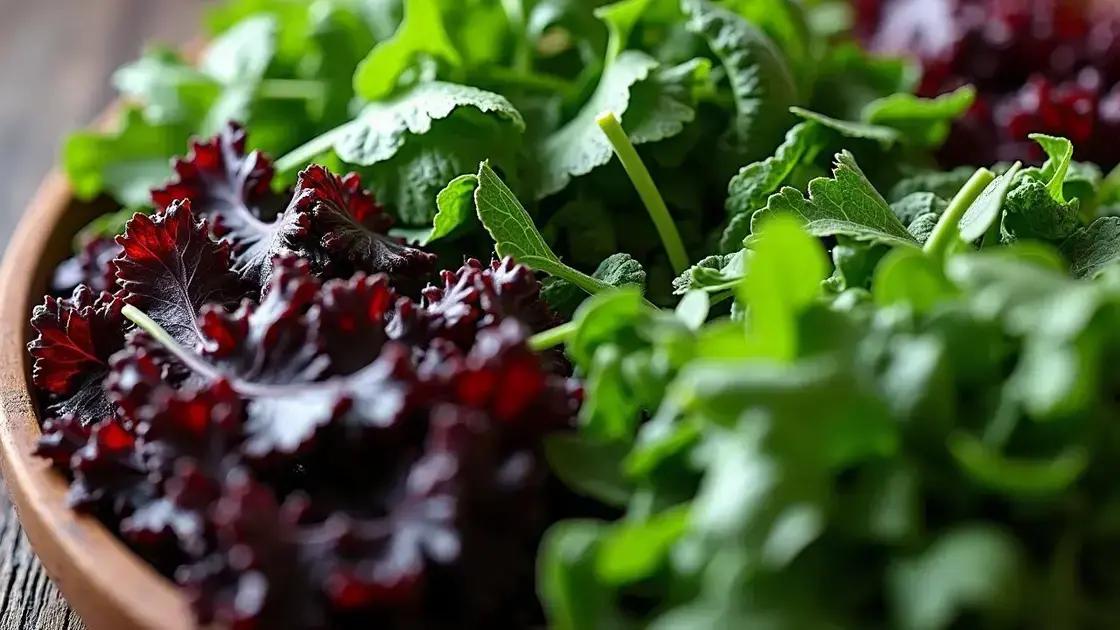 Nutritional Profile of Dark Leafy Greens