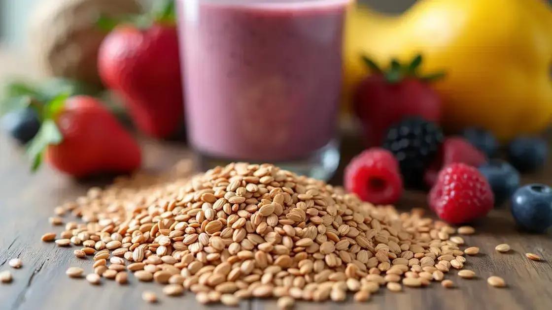 Nutritional Value of Flaxseeds