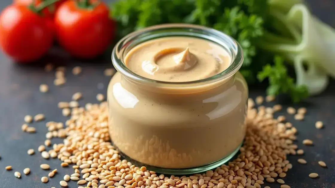 Nutritional Value of Tahini