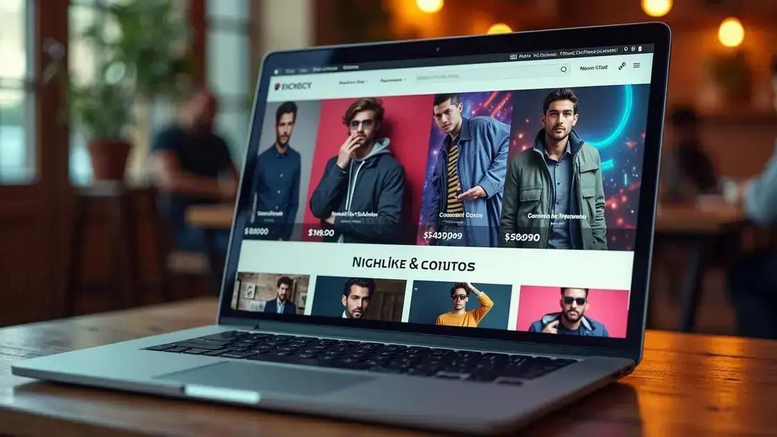 Online Platforms for Nightclub Apparel