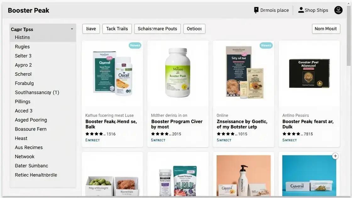 Online Platforms to Purchase Booster Peak