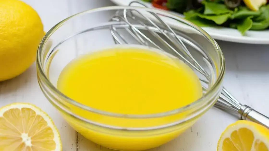 Perfect Lemon Dressing Recipe