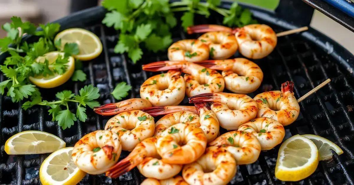 Perfectly Grilled Shrimp Tips