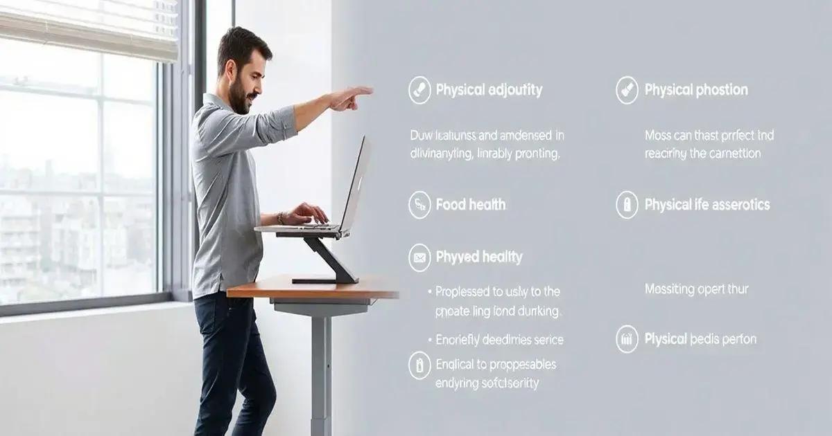 Physical Health Benefits of Standing Desks