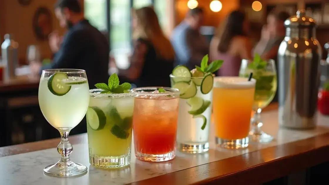 Popular Low-Alcohol Cocktails for Men