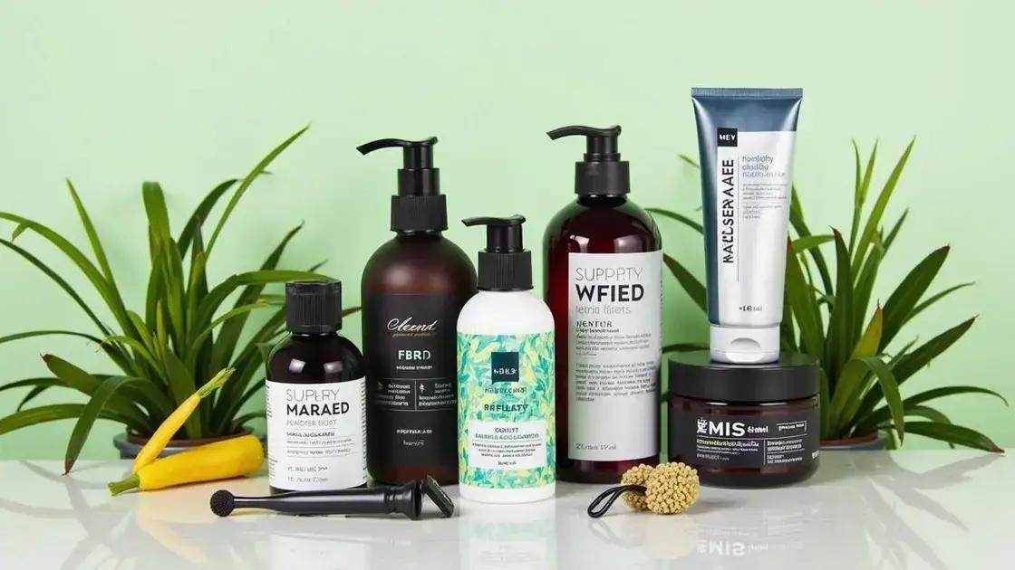 Popular Sustainable Skincare Products