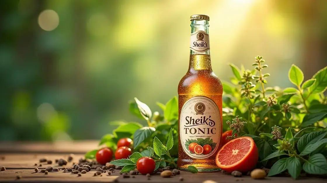 Potential Benefits of Sheik’s Tonic