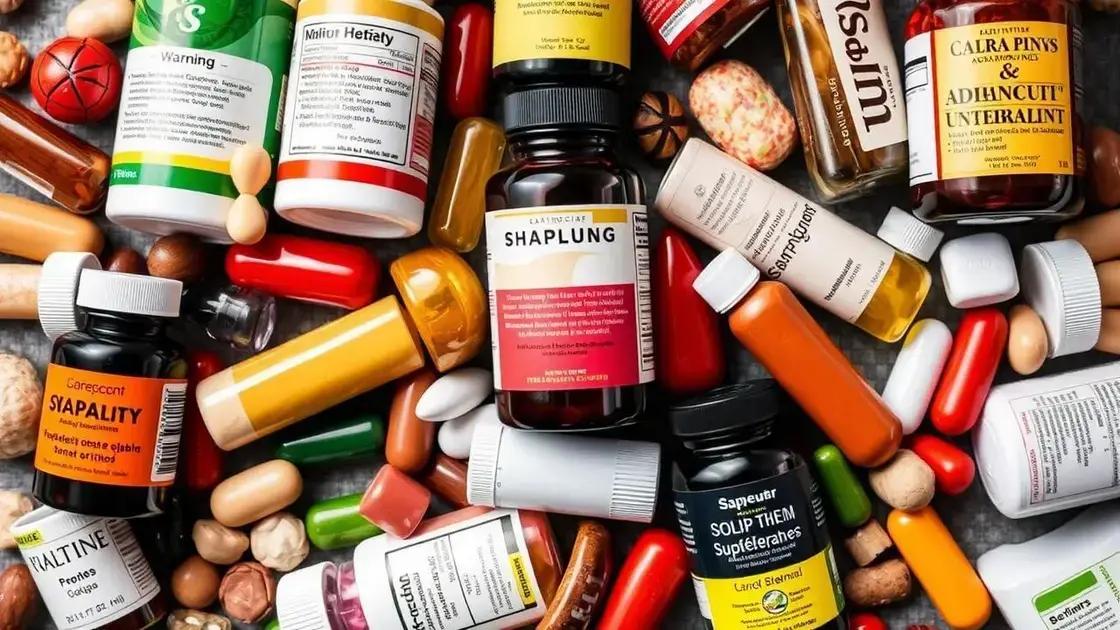Potential Risks of Mixing Supplements