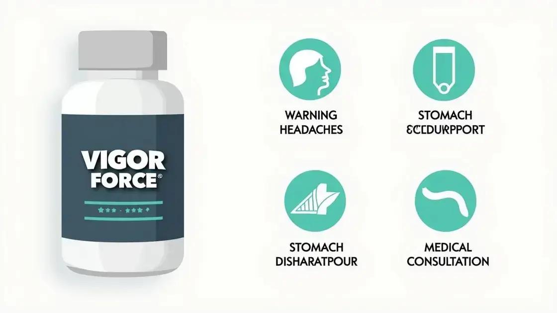 Potential Side Effects of Vigor Force