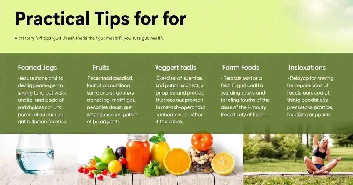Practical Tips for Optimal Gut Health