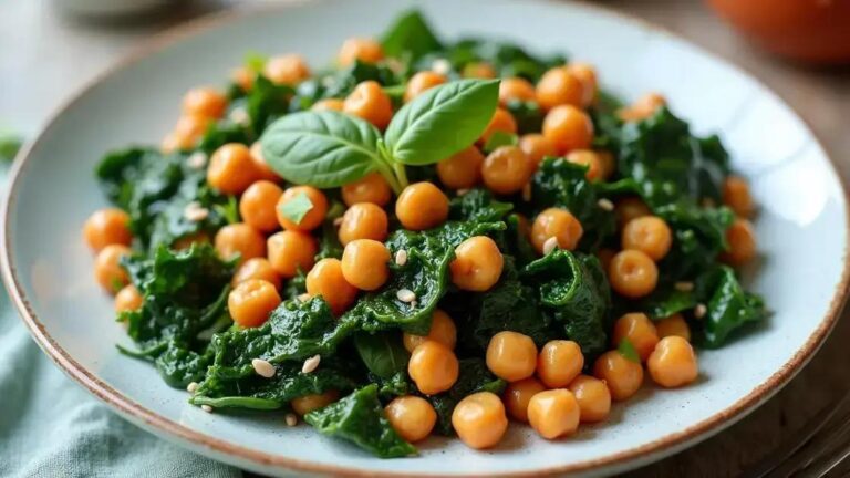 Recipes with Chickpeas and Spinach for Hormonal Support