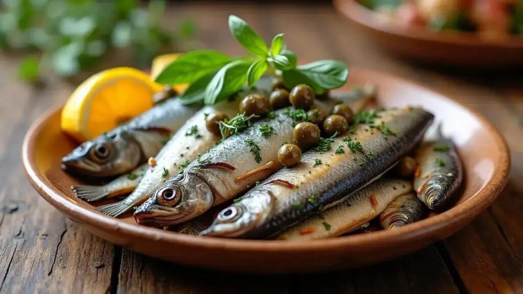 Recipes with Fresh Sardines and Capers: Healthy Hormones