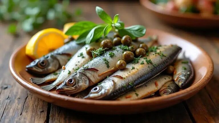 Recipes with Fresh Sardines and Capers: Healthy Hormones