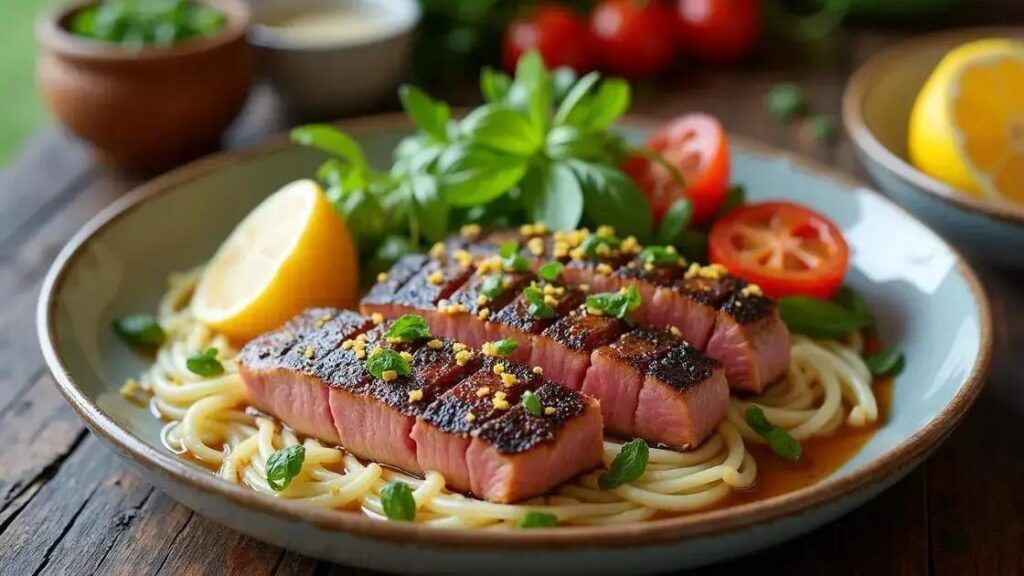 Recipes with Grilled Tuna and Lemon Zest for Healthy Hormones