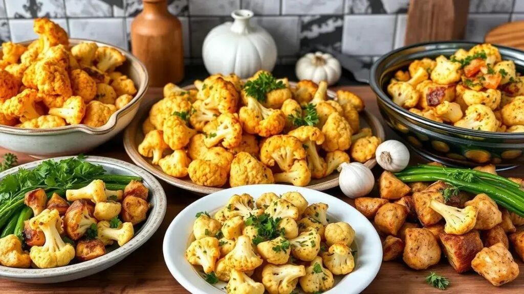 Recipes with Roasted Cauliflower and Garlic for Men’s Wellness