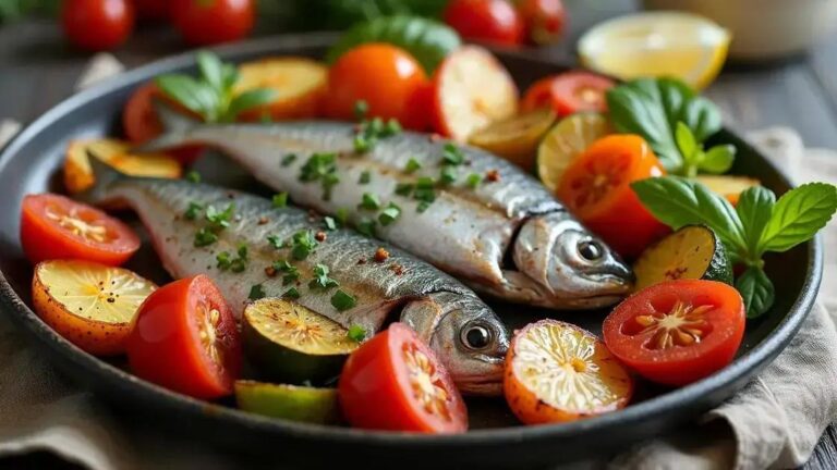 Recipes with Sardines and Roasted Vegetables for Hormonal Balance