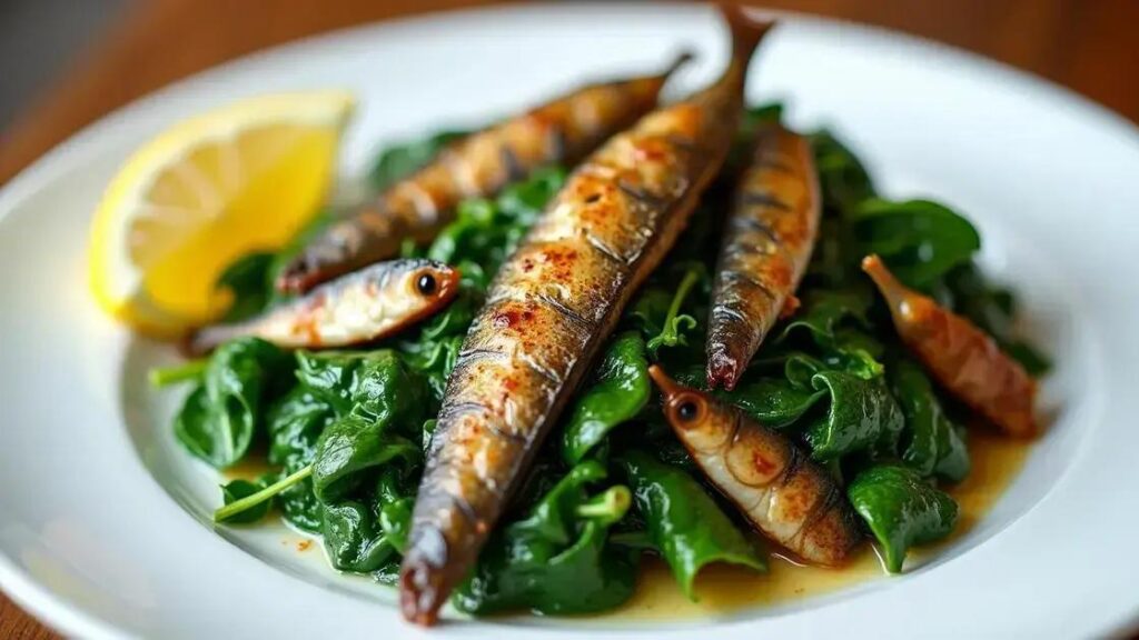 Recipes with Sardines and Spinach for Healthy Hormones