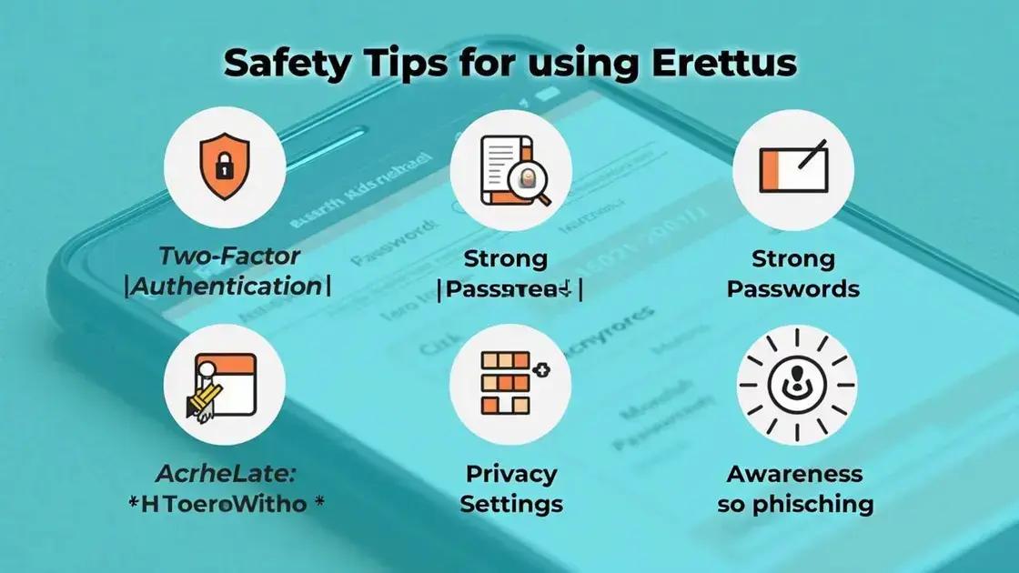 Recommendations for Safe Usage of Erettus