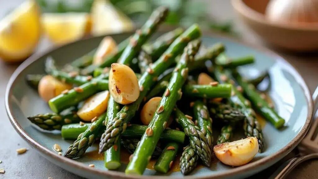 Roasted Asparagus and Garlic Recipes for Men’s Wellness
