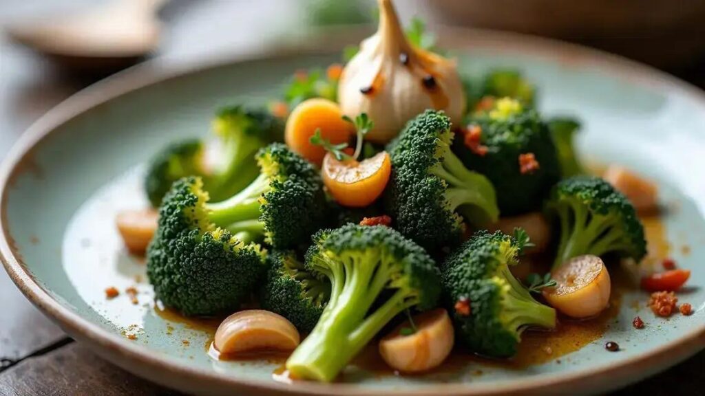 Roasted Broccoli and Garlic Recipes for Men’s Wellness