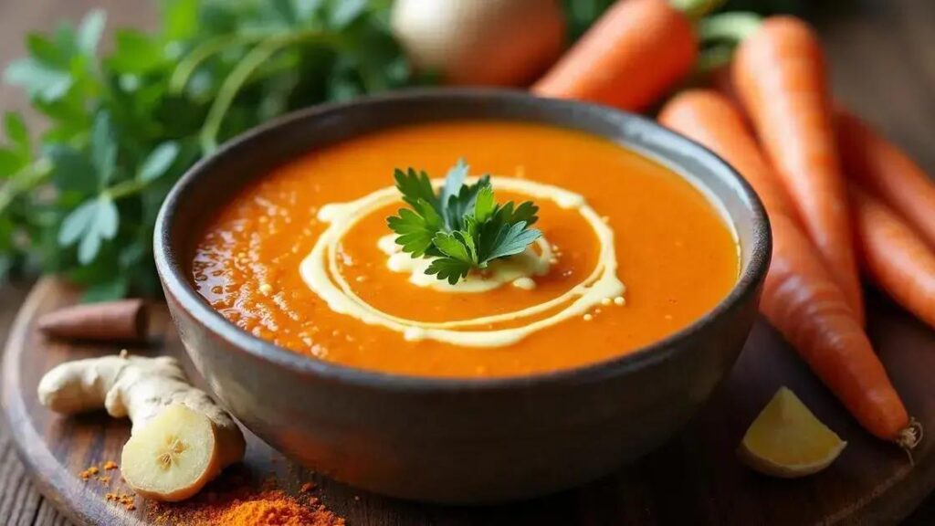 Roasted Carrot and Ginger Soup Recipes for Hormonal Support