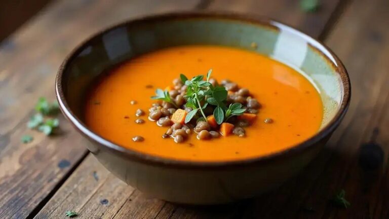 Roasted Carrot and Lentil Soup Recipes for Men Over 50