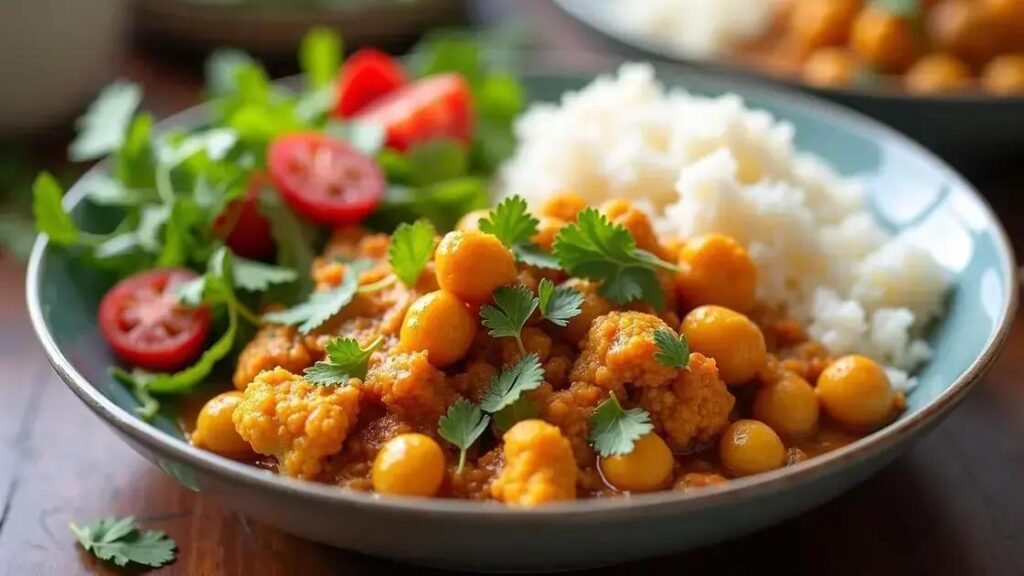 Roasted Cauliflower and Chickpea Curry Recipes for Hormonal Balance