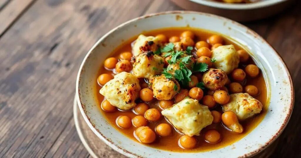 Roasted Cauliflower and Chickpea Stew Recipes for Men Over 50