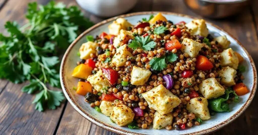 Roasted Cauliflower and Lentil Salad Recipes for Hormonal Balance