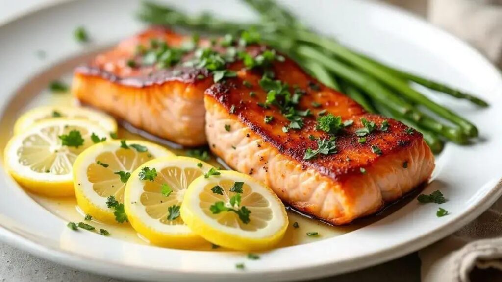 Roasted Garlic and Herb Salmon Recipes for Healthy Fats
