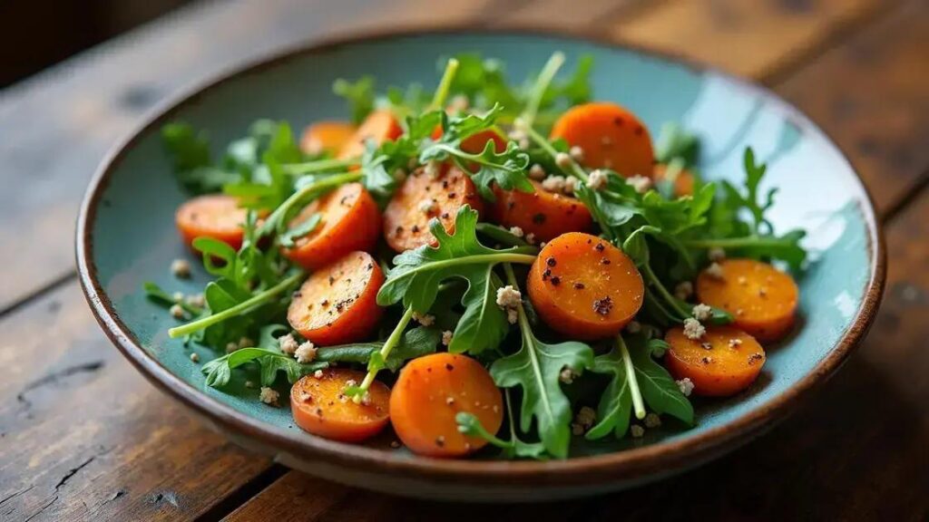 Roasted Sweet Potato and Arugula Salad Recipes for Men Over 50