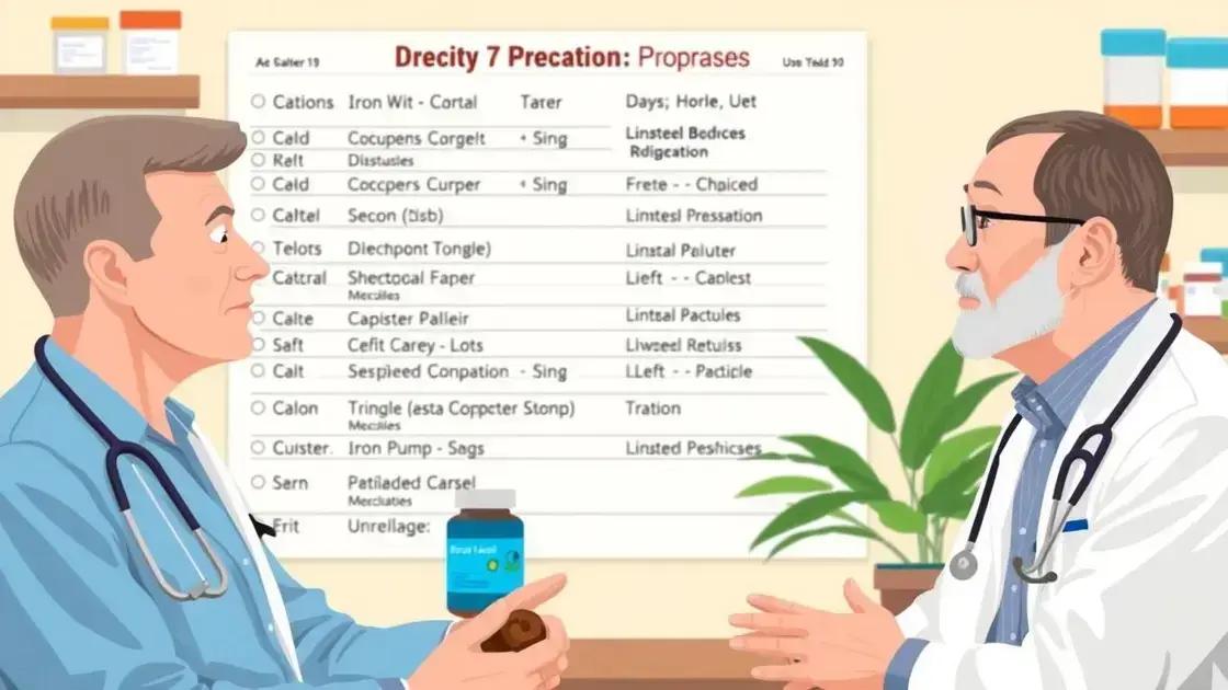 Safety Concerns with Medications and Iron Pump