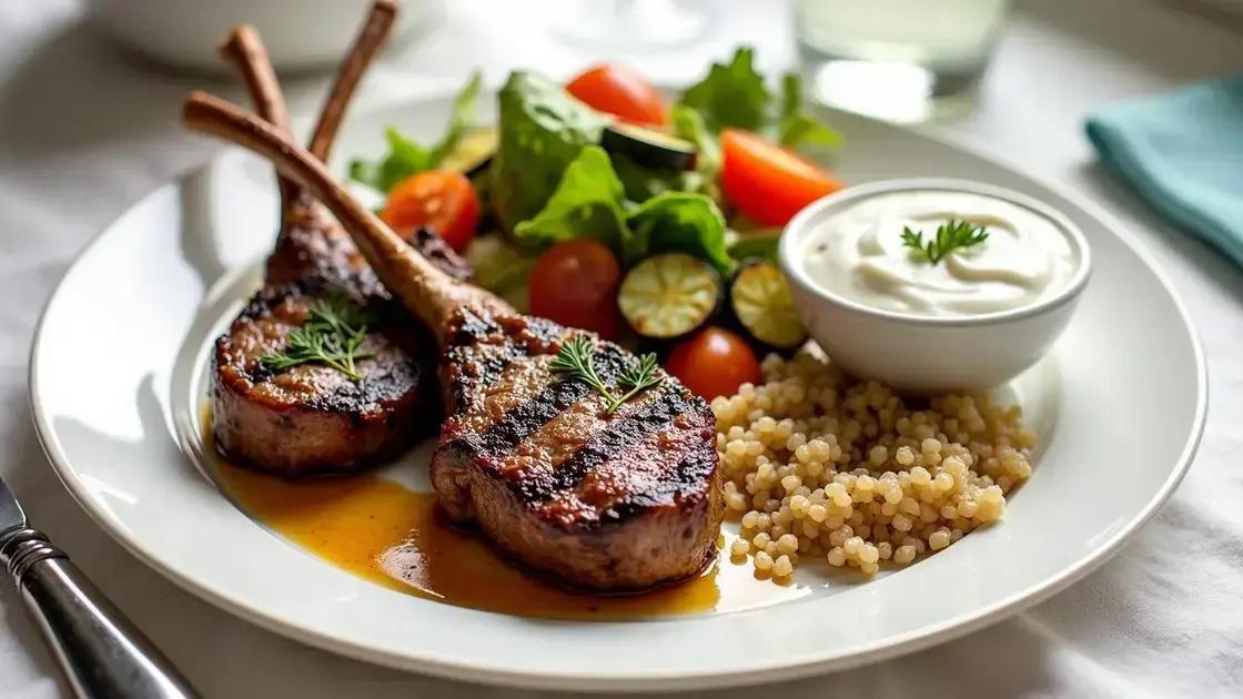 Serving Suggestions for a Healthy Meal