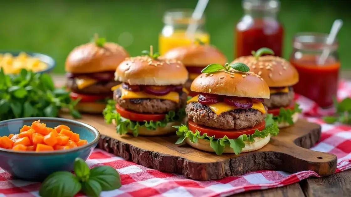 Serving Suggestions for Your Grilled Turkey Burgers