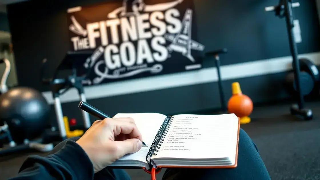 Setting Realistic Workout Goals