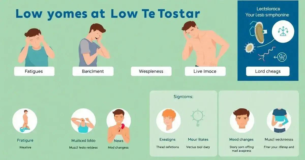 Signs of Low Testosterone Levels