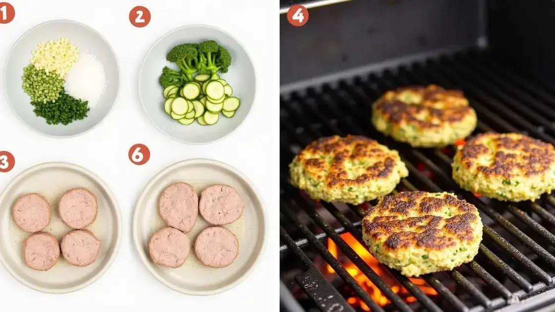 Simple Recipe for Grilled Patties