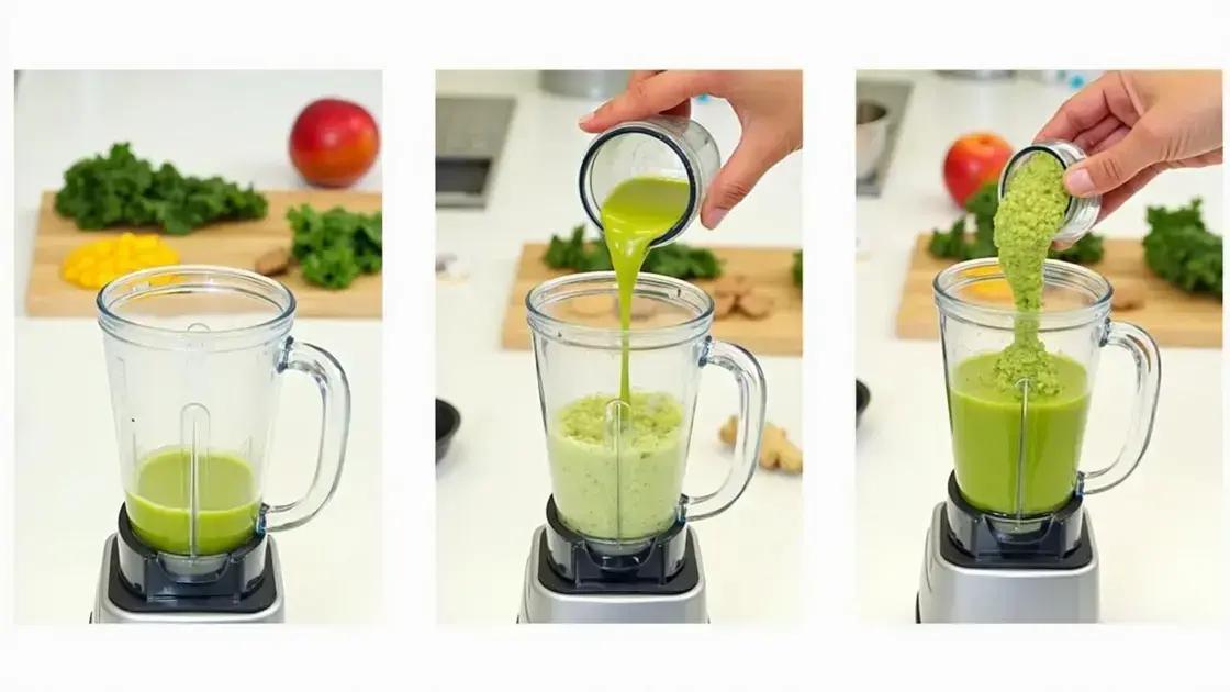 Simple Steps to Prepare Your Smoothie