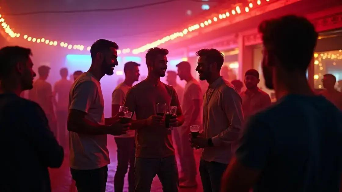 Social Behavior Changes After Visiting Nightclubs