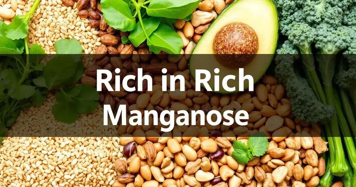 Sources of Manganese for Optimal Health