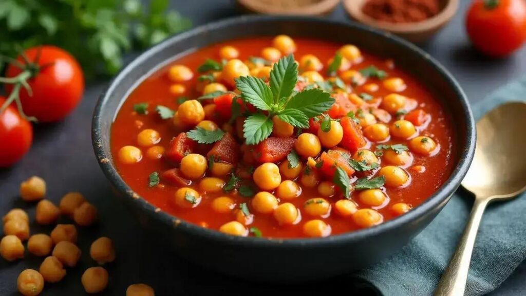 Spicy Chickpea and Tomato Stew Recipes for Testosterone Support