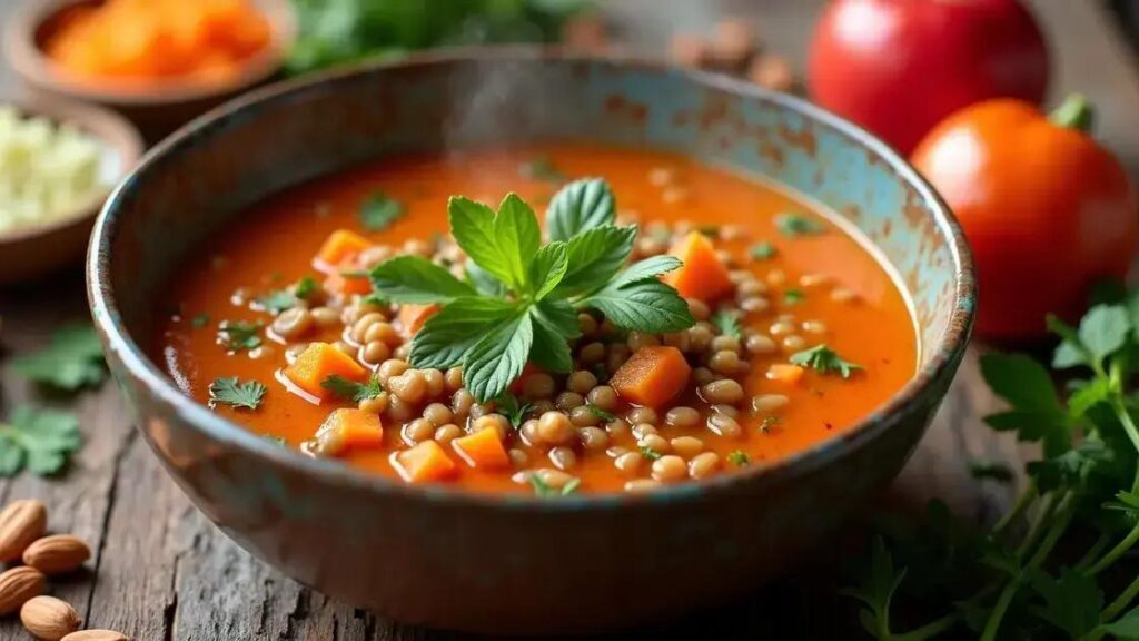 Spicy Lentil and Sweet Potato Soup Recipes for Men Over 50