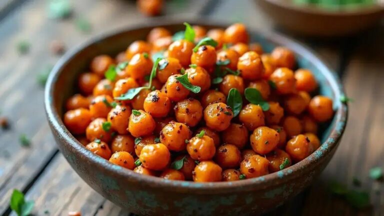 Spicy Roasted Chickpeas Recipes: A Delicious Hormonal Snack