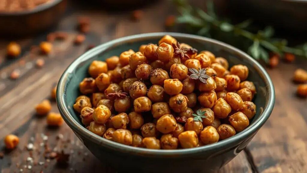 Spicy Roasted Chickpeas Recipes for a Hormone-Friendly Snack