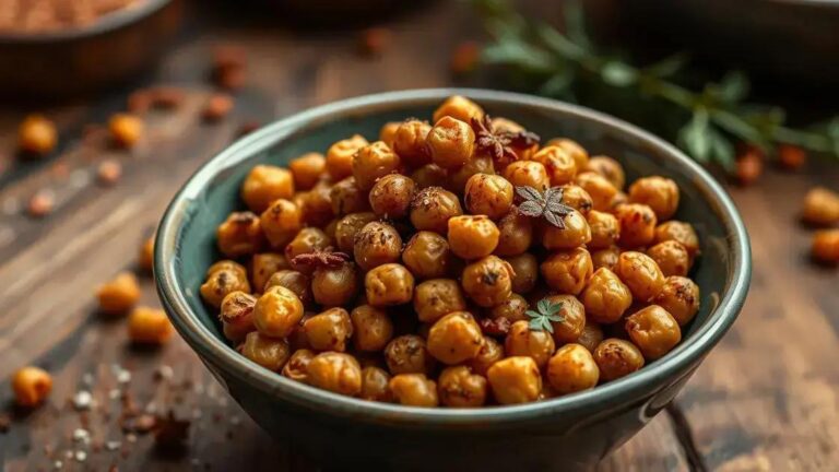 Spicy Roasted Chickpeas Recipes for a Hormone-Friendly Snack